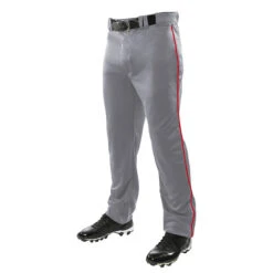 Champro Adult Triple Crown Open Bottom Pant With Piping -Fitness&Training Equipment 69013 88696.1596828284