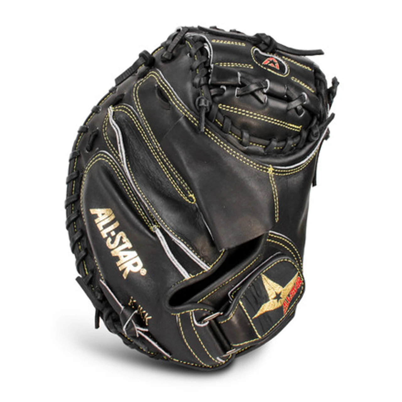 All-Star CM3000SBK Pro Elite Solid Black 33.5" Catcher's Mitt