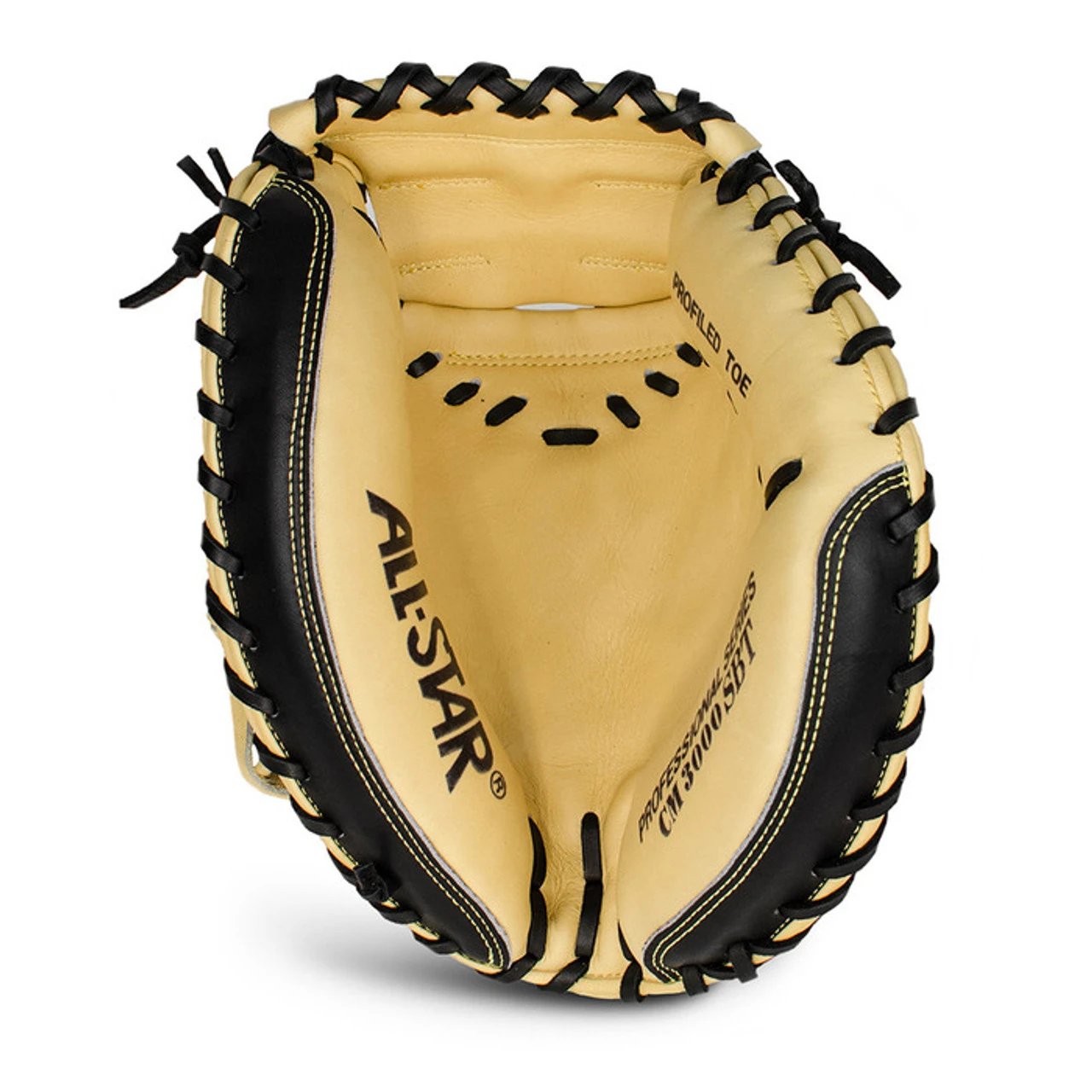 All-Star CM3000BT Pro Elite Black & Tan 35" Catcher's Mitt - Image 2