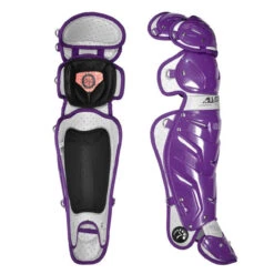 All-Star Adult System 7 Pro Leg Guards -Fitness&Training Equipment AllStarSystem7LG30WPROPurpleLegGuards.1 83411.1596051239