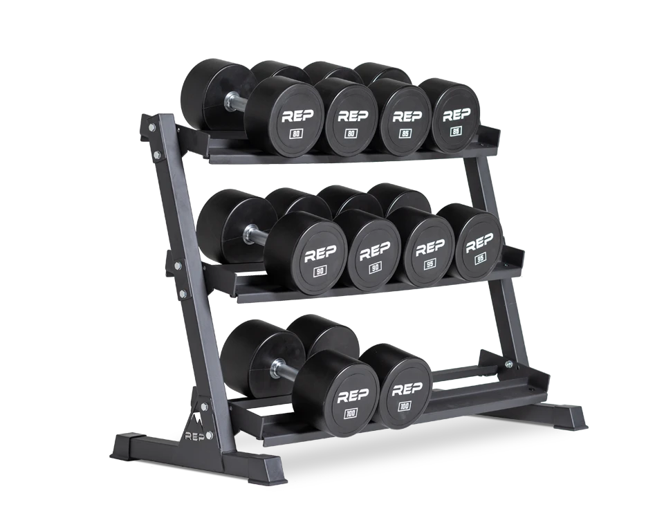 Urethane Dumbbell Sets 12 Urethane Dumbbell Sets - Image 10