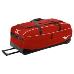 Mizuno MX Equipment Wheeled Bag -Fitness&Training Equipment MizunoMXEquipmentBagRed 40806.1596123582