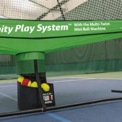 Infinity Play System With The Multi-Twist Mini Ball Machine 16 Infinity Play System With The Multi-Twist Mini Ball Machine -Fitness&Training Equipment MultiTwistMini with net close redballs 84368.1657224375