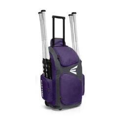 Easton Traveler Stand-Up Wheeled Bag -Fitness&Training Equipment TRAVELERSTANDUP PURPLE 06614.1596122602