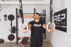 1.25" Wood Gymnastic Rings 15 1.25" Wood Gymnastic Rings -Fitness&Training Equipment acf.Shopify Garage Gym B 381B3979 1