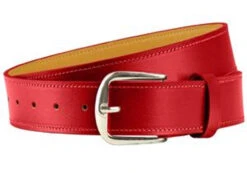 Champro Leather Belt -Fitness&Training Equipment champro adult leather baseball belts Scarlet 63079.1595092929