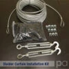 Divider Net Installation Kit -Fitness&Training Equipment curtain install kit web 354 90770.1631564658