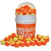 "Quick Start 60" Orange Felt Balls With Slogans -Fitness&Training Equipment orange slogan ball final edit 99747.1488990486