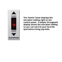Tennis Tower Ball Machine -Fitness&Training Equipment sports tutor tennis tower elevation setting 18953.1465940877